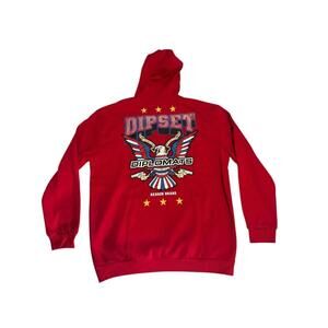 Reason Brand Dipset Diplomats Red Hoodie